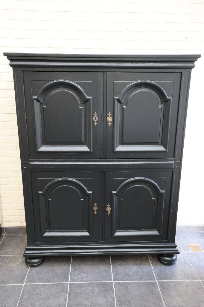 Houten (eiken) kast, Huis en Inrichting, Ophalen, Gebruikt