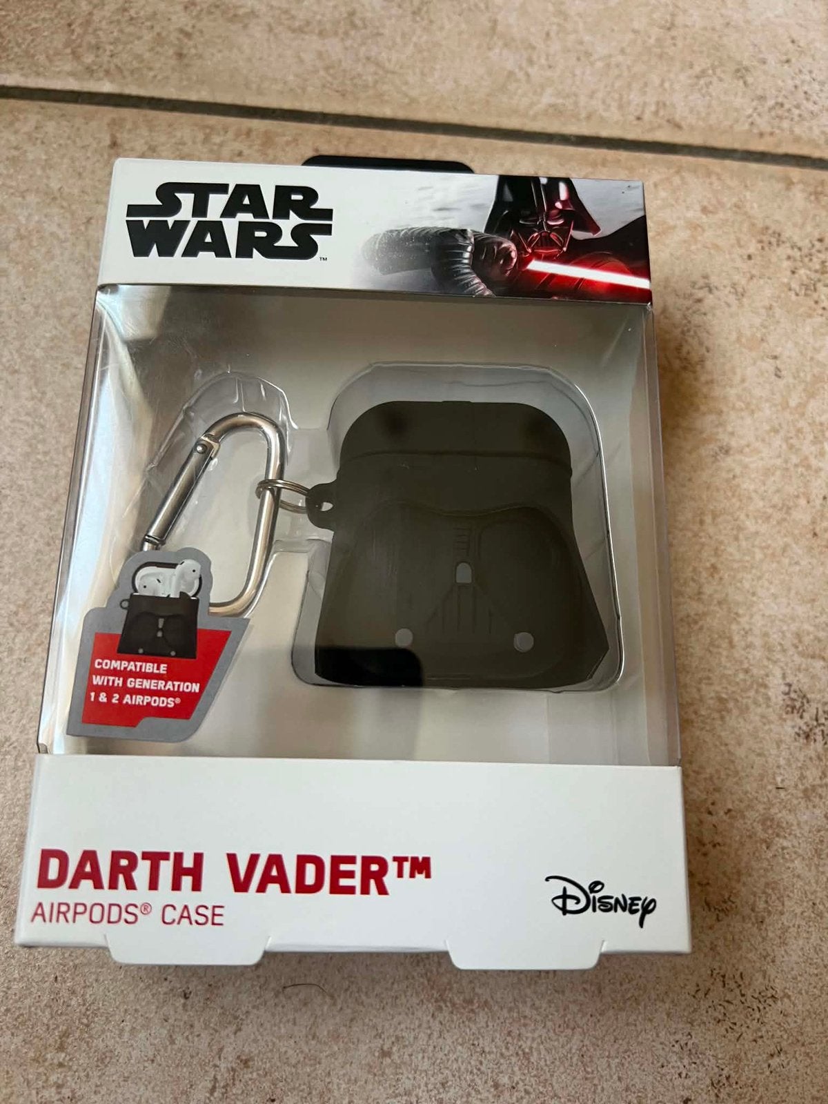 Star Wars Darth Vader AirPods beschermhoes, Ophalen of Verzenden, Zo goed als nieuw, Draadloos opladen