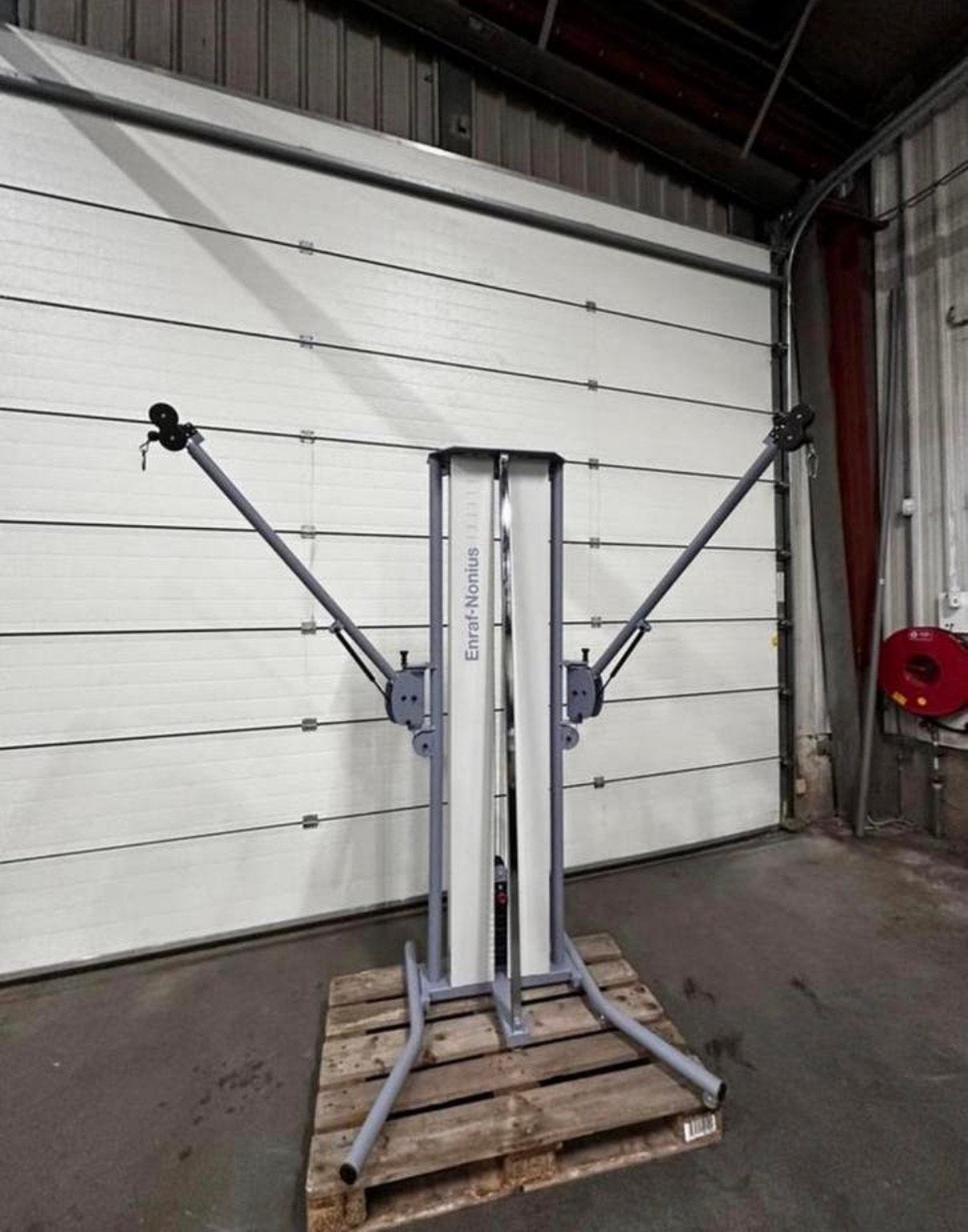 Enraf Nonius 3D Explosive Vrijstaande Pulley 54kg gewichten, Ophalen, Zo goed als nieuw