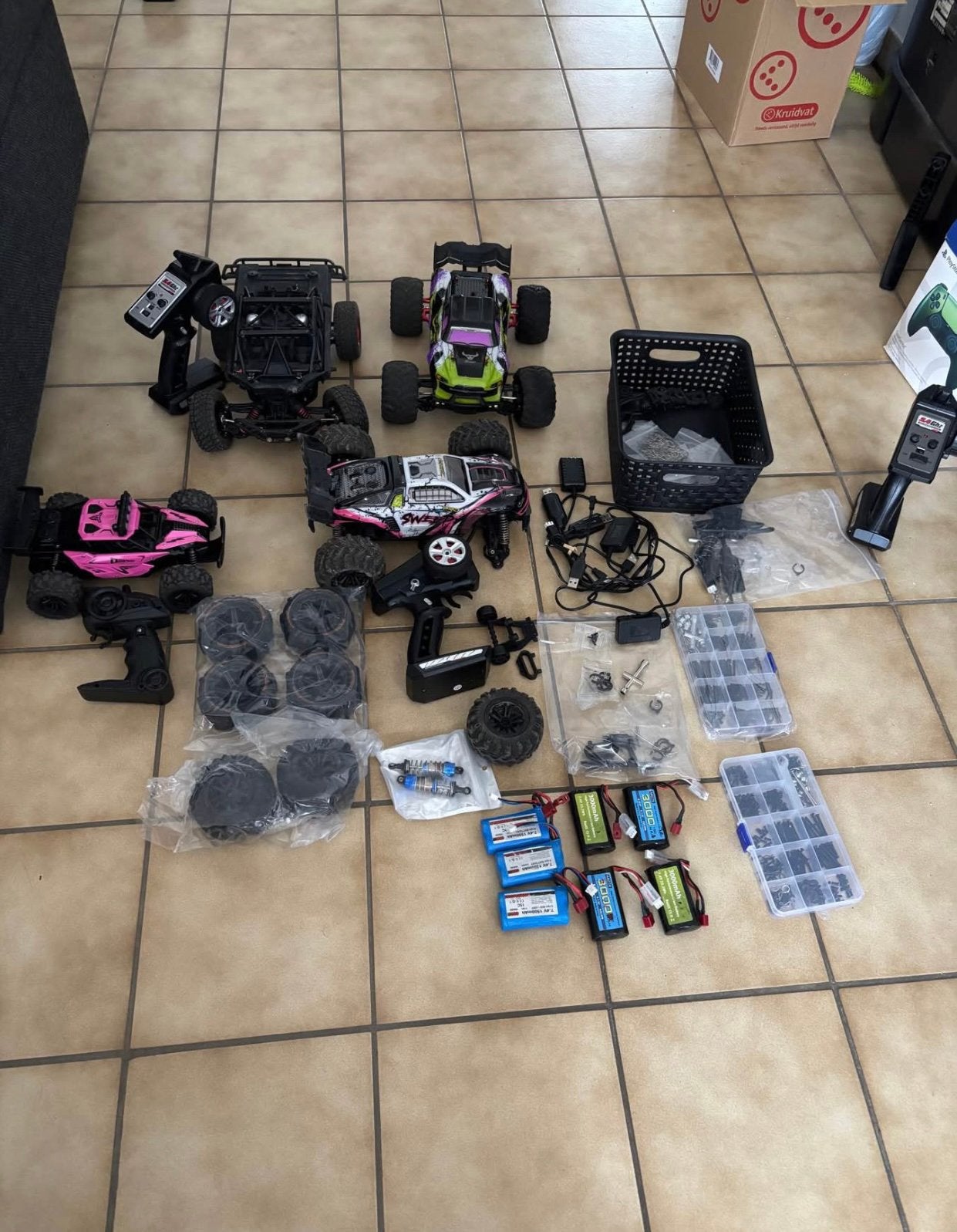 Rc auto’s, Ophalen, Gebruikt