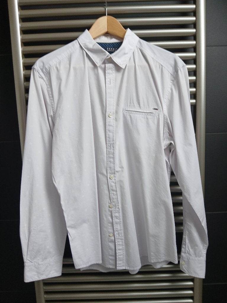 Herenhemd esprit nieuw!maat large slim fit, Kleding | Heren, Overhemden, Wit, Nieuw, Ophalen of Verzenden, Halswijdte 41/42 (L)