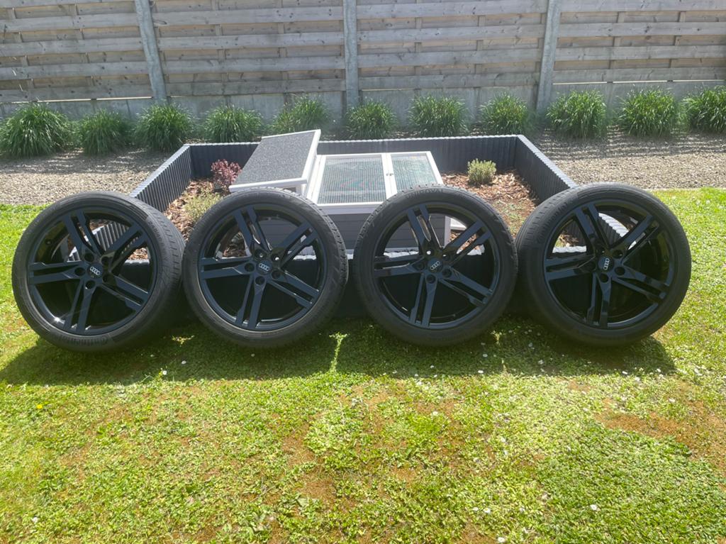 Originele 18” velgen Audi, Autos : Pièces & Accessoires, Pneus & Jantes, Pneus et Jantes, Pneus été, 18 pouces, 245 mm, Véhicule de tourisme