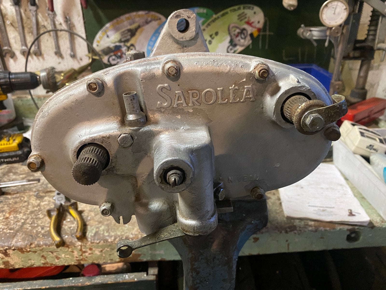 Boîte de vitesses sarolea, Motos, Enlèvement, Utilisé