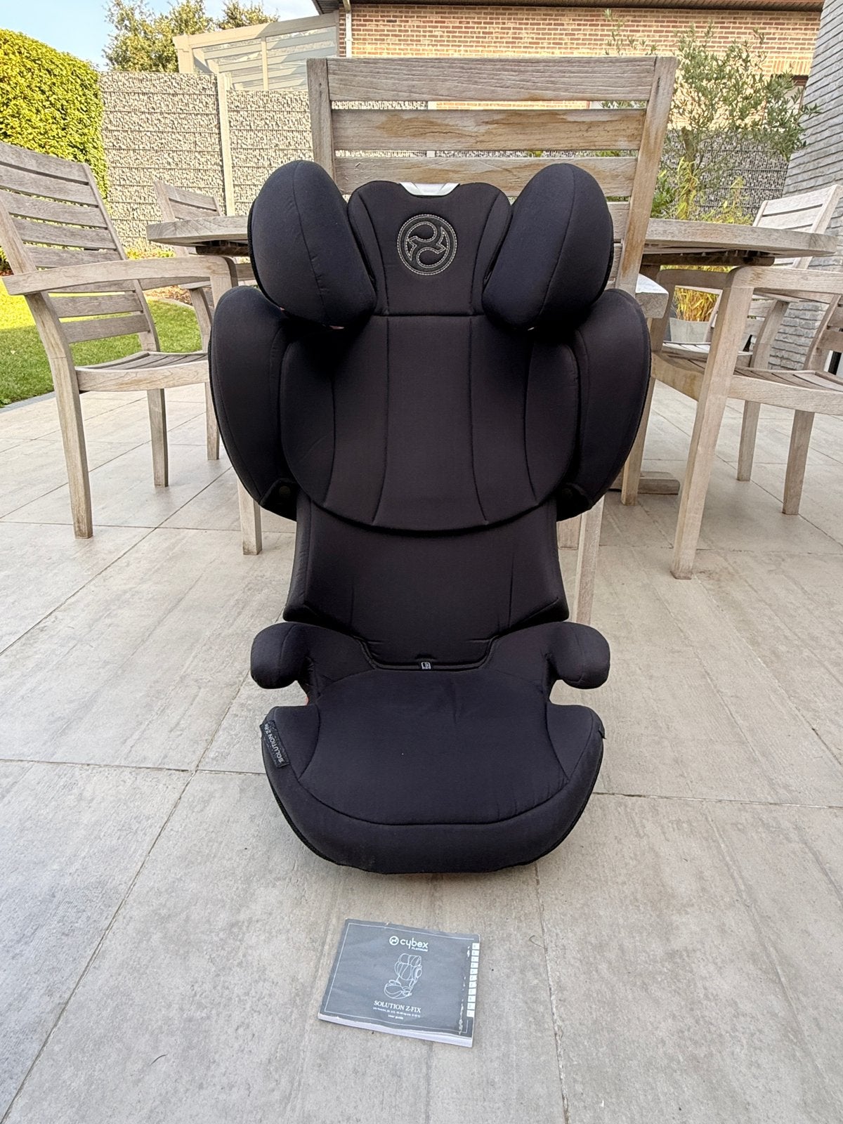 Siège auto Cybex Solution T I-Fix Comfort Group 2/3 noir, Enlèvement, Comme neuf, Ceinture de sécurité