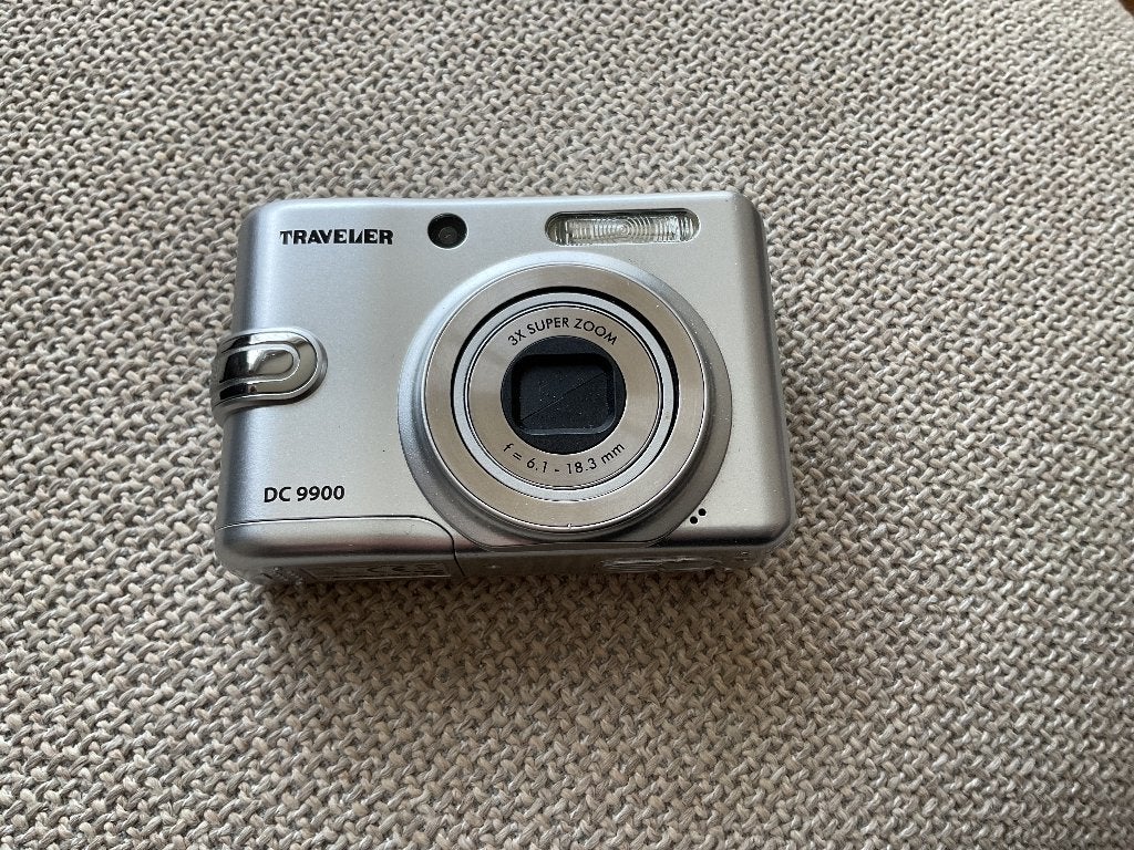 vintage compacte digitale camera, Audio, Tv en Foto, Ophalen, Zo goed als nieuw, Overige typen