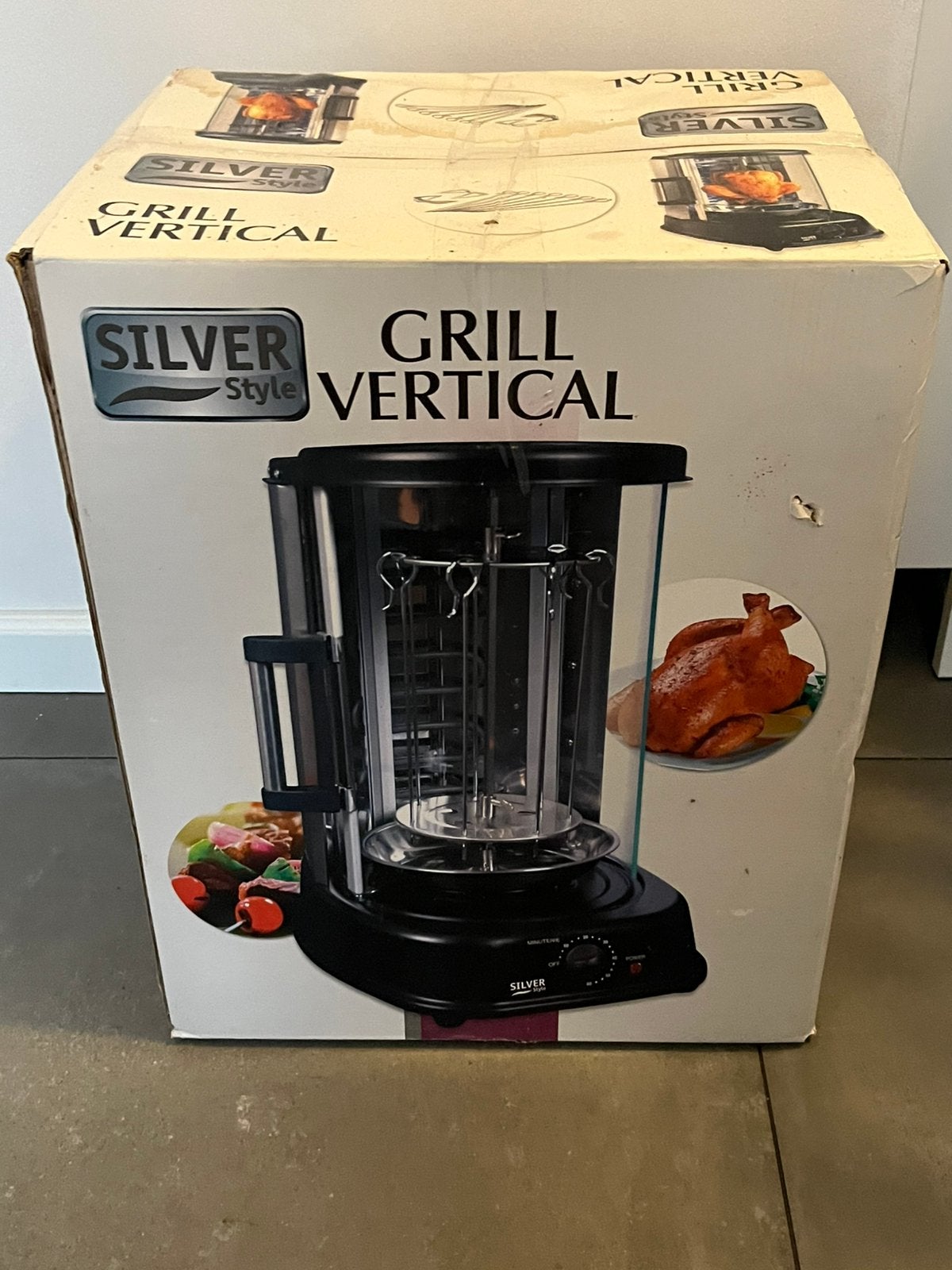 Silver Style Vertical Grill - Nieuw in doos, Ophalen of Verzenden, Nieuw