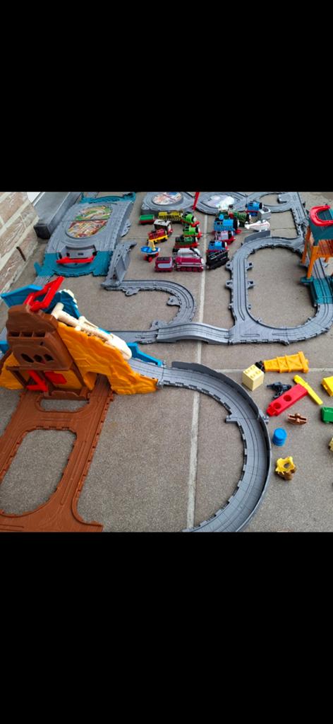 Groot set thomas de trein, Ophalen