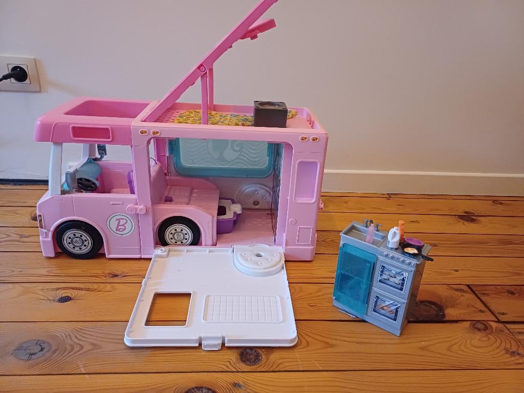 Barbie droomcamper, Ophalen of Verzenden, Gebruikt, Barbie