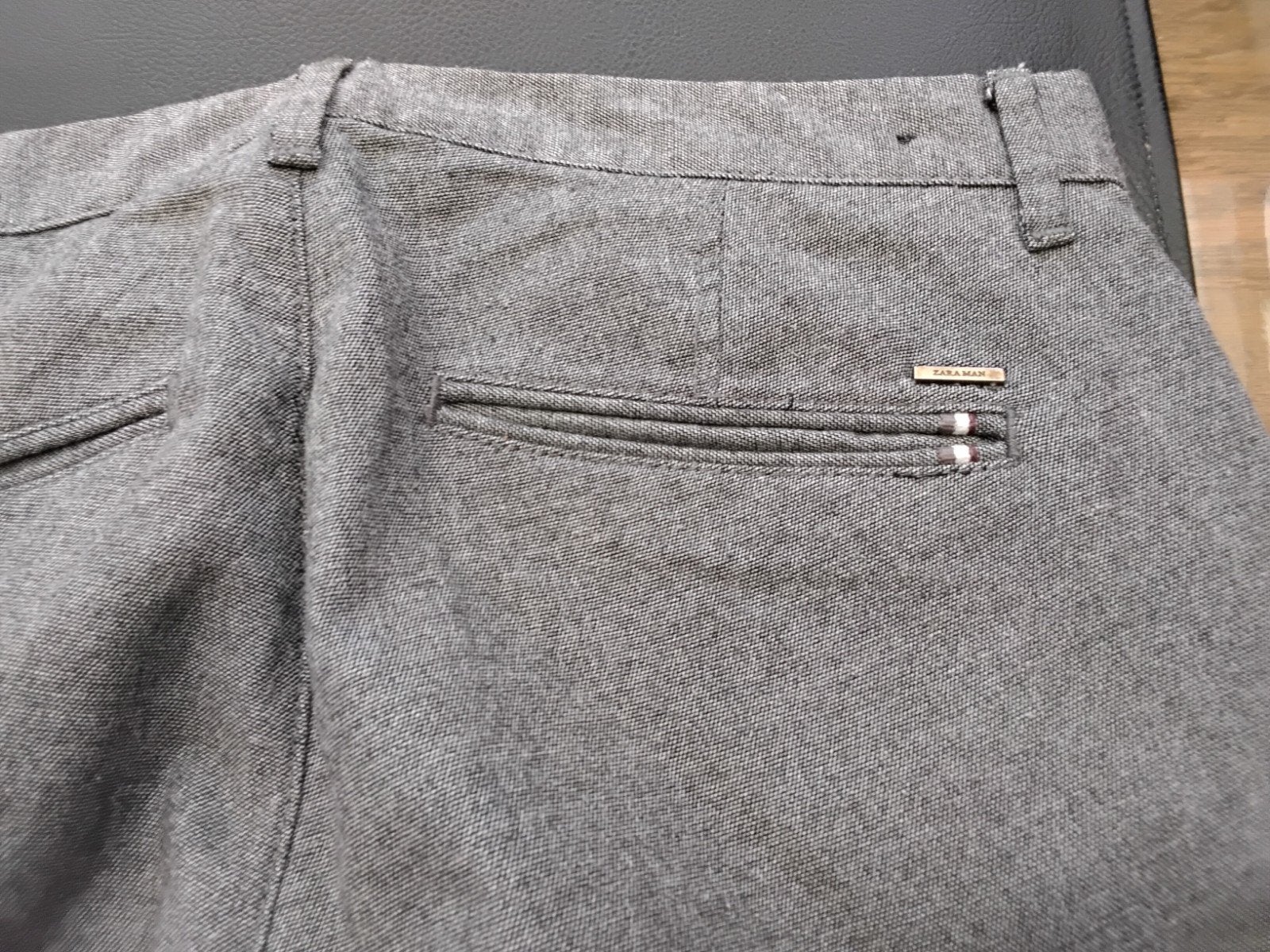 heren broek  zara, Kleding | Heren, Ophalen, Grijs