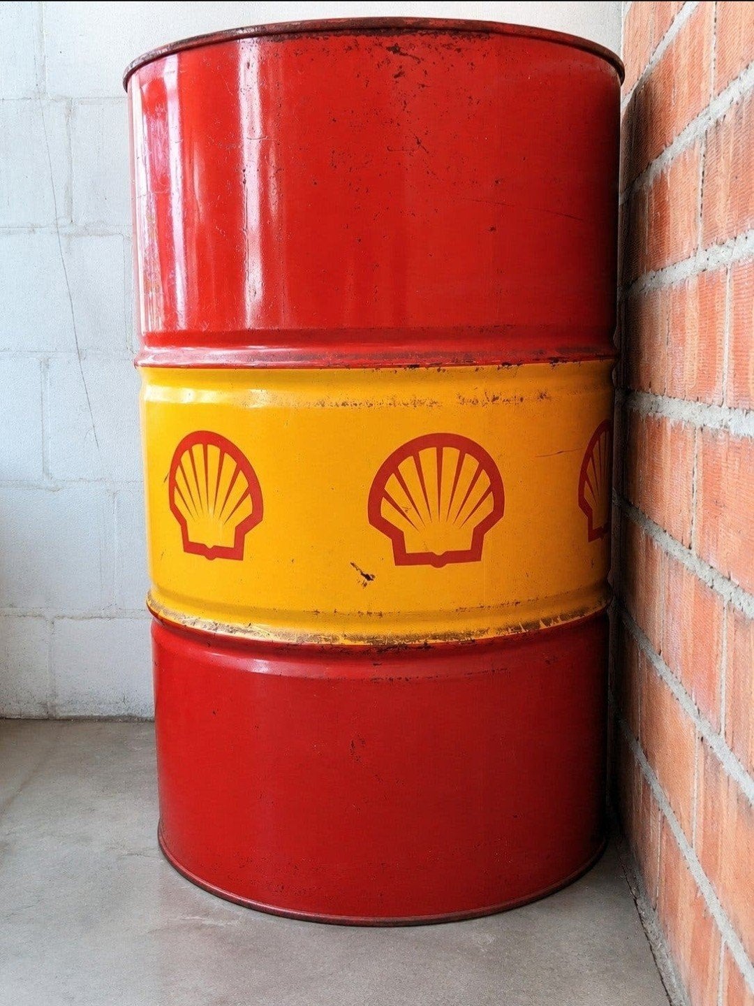 originele Shell ton, Ophalen
