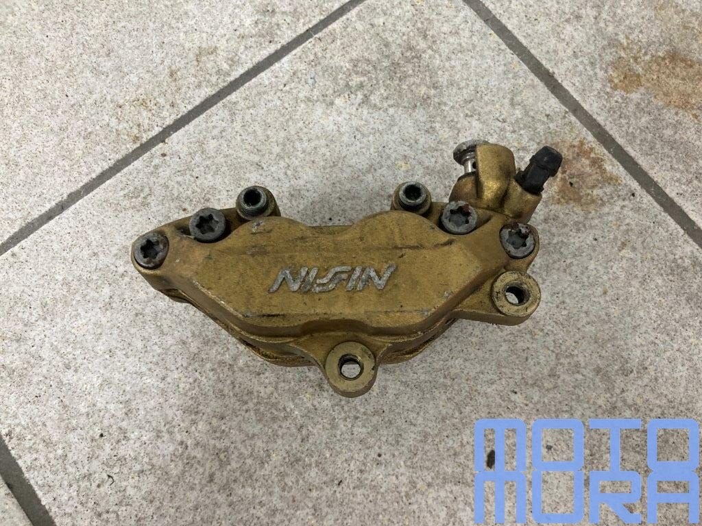 Voor remklauw rechts Honda CBR 954 RR 2002 - 2003 Fireblade, Motoren, Gebruikt, -, -, Ophalen of Verzenden