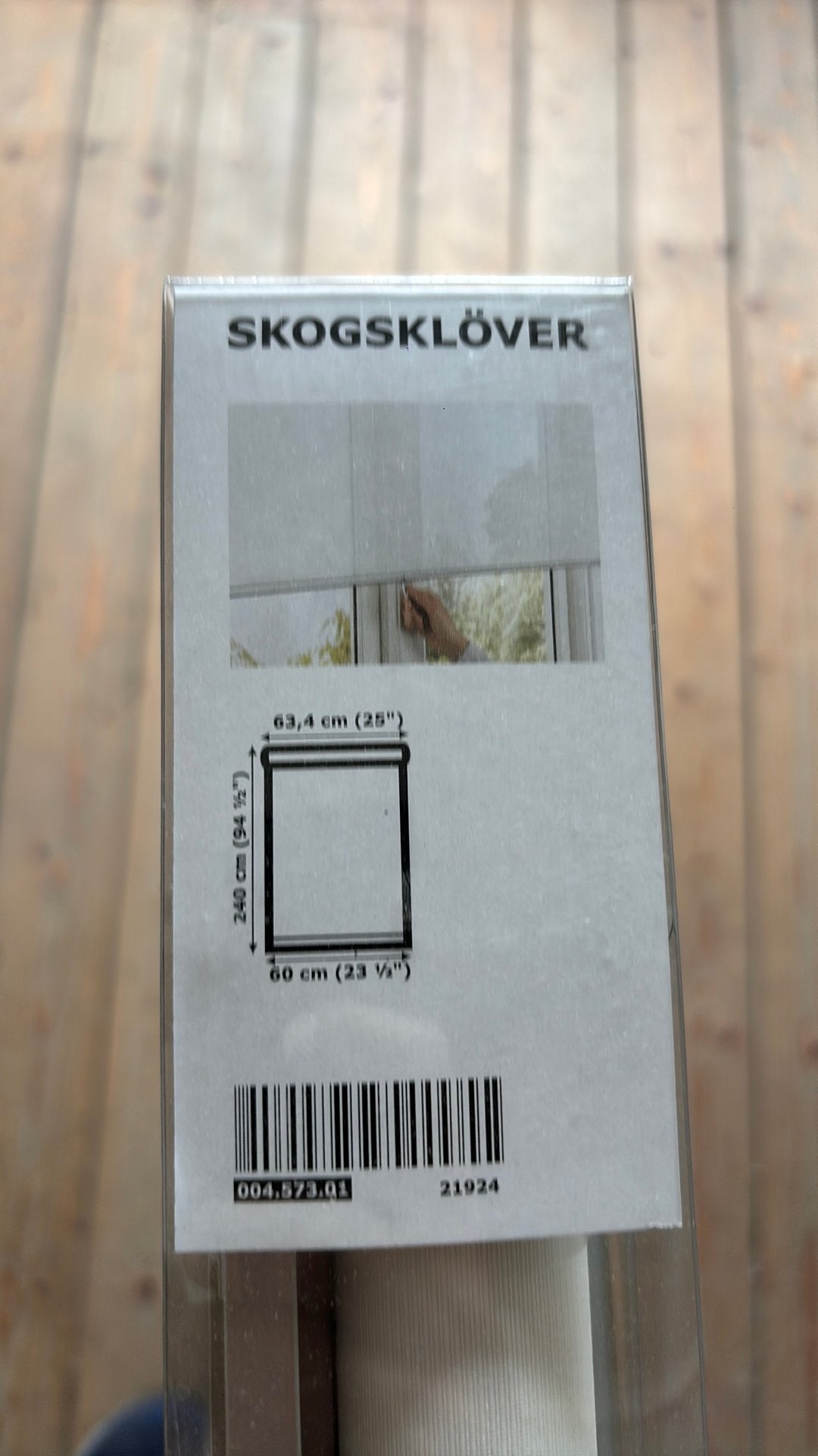 4 nieuwe IKEA SKOGSKLÖVER rolgordijnen – wit – 60  240 cm, Wit, Ophalen of Verzenden, IKEA, Lichtdoorlatend