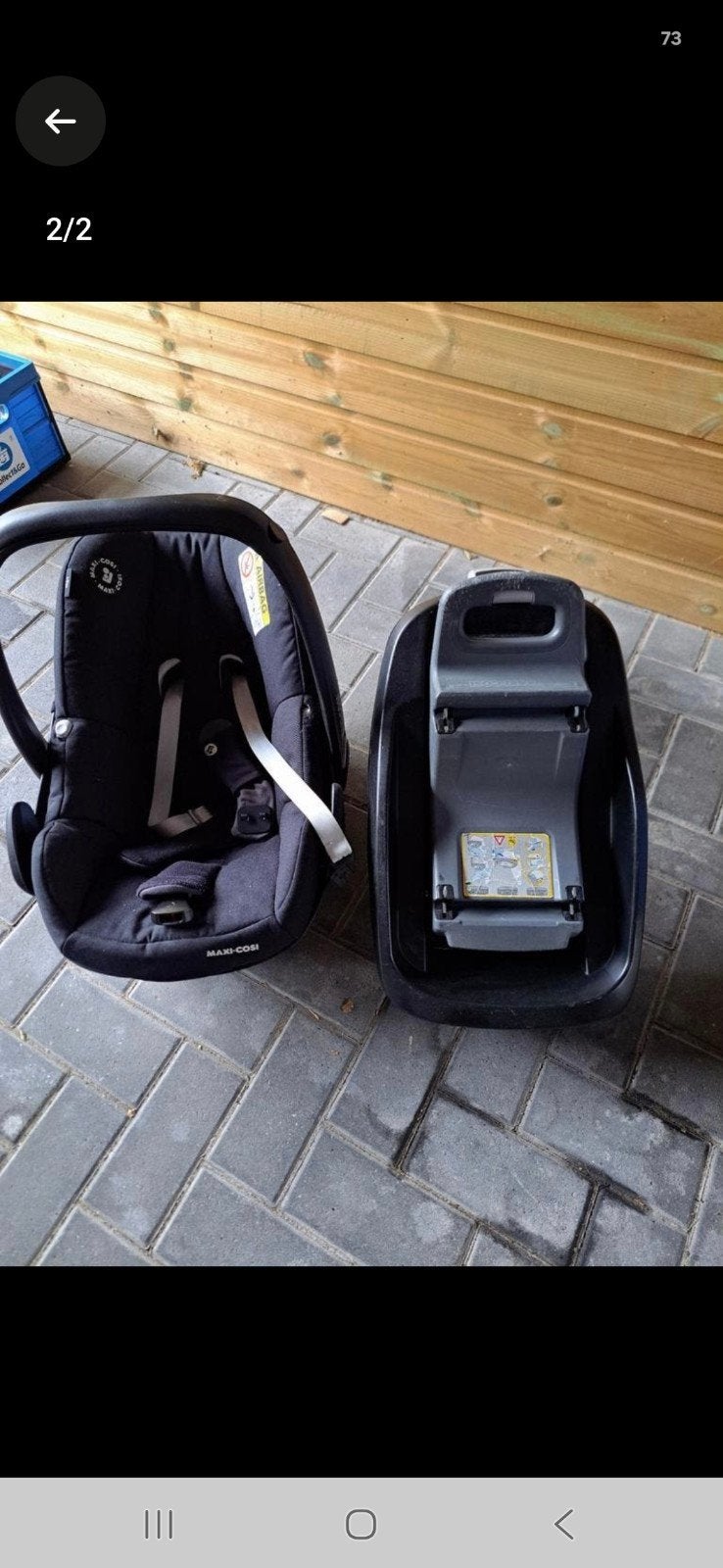 Maxi Cosi + isofix, Kinderen en Baby's, Autostoeltjes, Ophalen, Gebruikt, Maxi-Cosi, Isofix