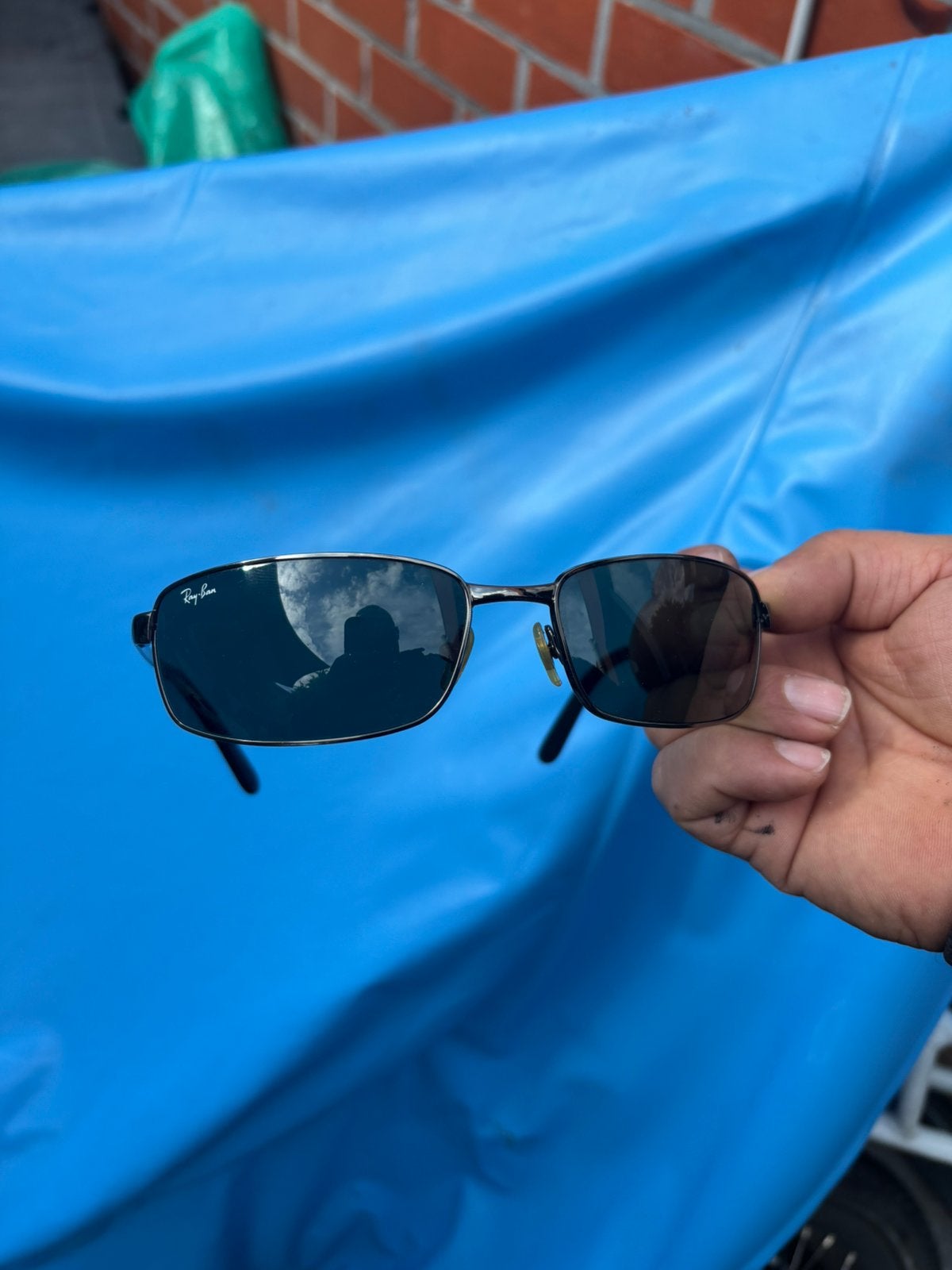 Ray Ban zonnebril, Ophalen, Zo goed als nieuw, Zonnebril