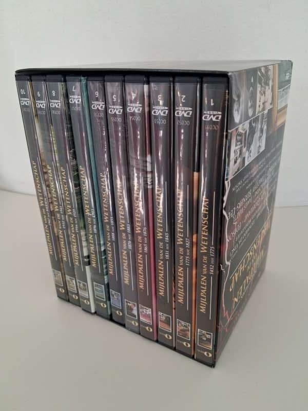 DVD-box "Mijlpalen van de wetenschap", CD & DVD, DVD | Documentaires & Films pédagogiques, Enlèvement ou Envoi, Tous les âges