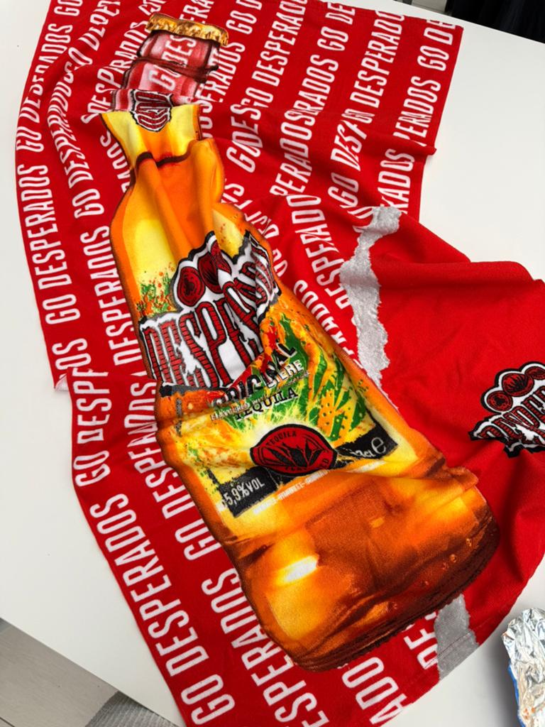 Desperados Handdoek, Verzamelen, Ophalen of Verzenden, Nieuw, Overige typen, Overige merken