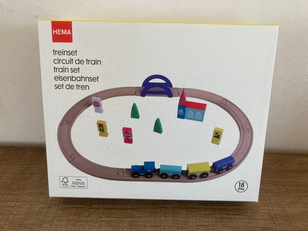 Treinset, Kinderen en Baby's, Ophalen, Zo goed als nieuw