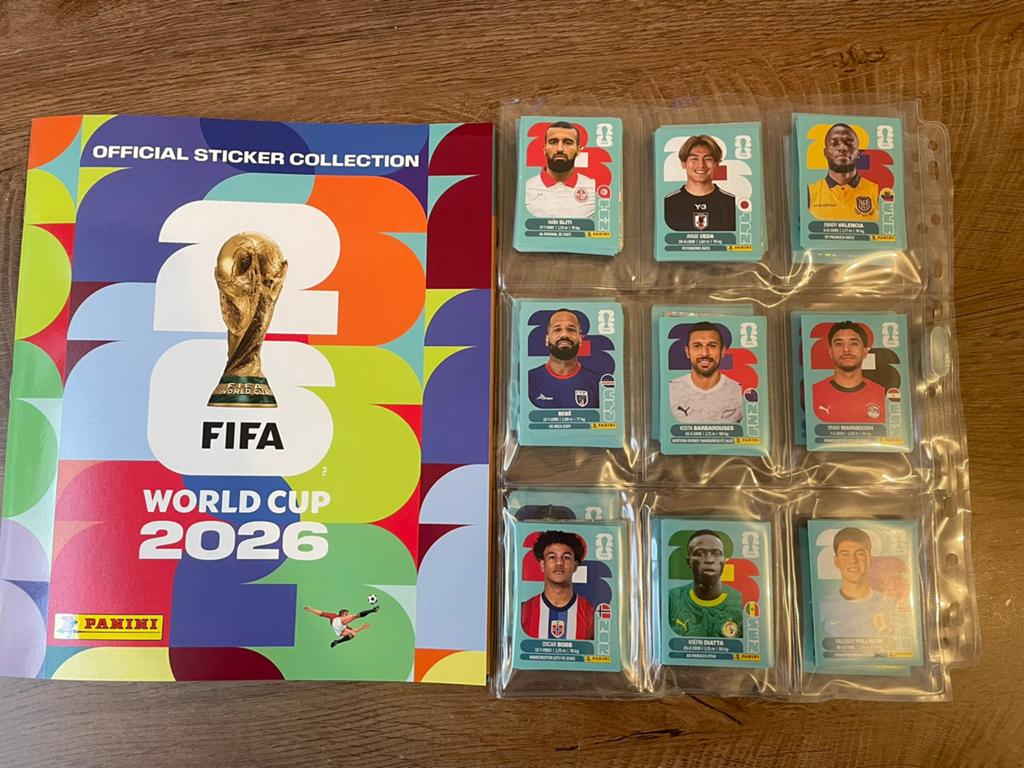 Panini FIFA Wk 2026 Alle 980 Stickers + Leeg Album 100%, Hobby & Loisirs créatifs, Autocollants & Images, Enlèvement ou Envoi