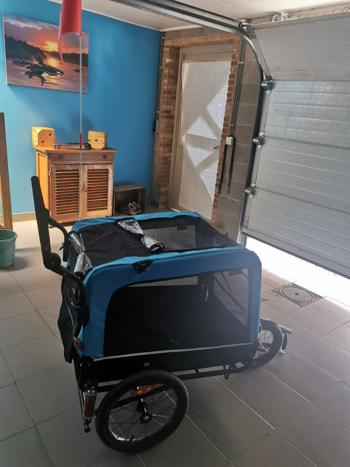 Fietskar Klarfit, Enlèvement