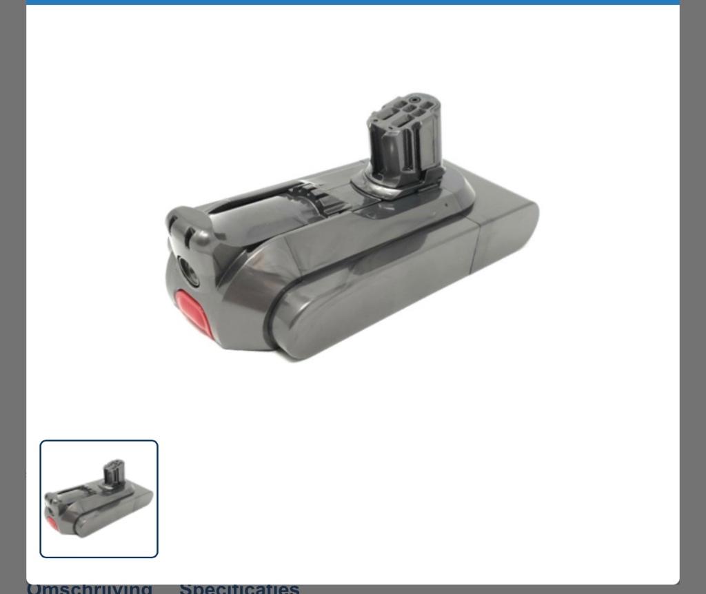 Dyson V12 accu, Envoi, Neuf