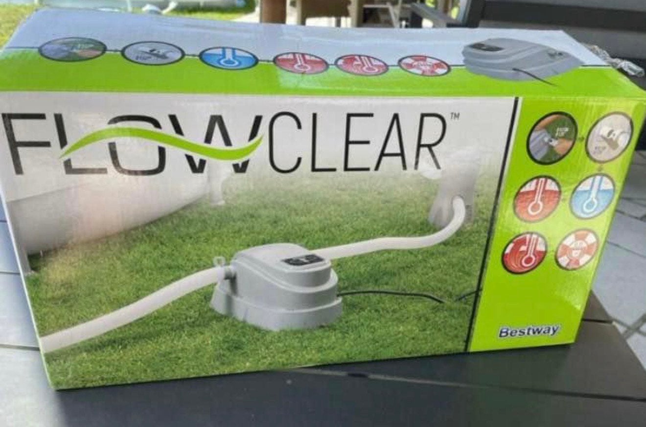 Bestway Flowclear zwembadverwarming 2800W, Tuin en Terras, Zwembad-toebehoren, Ophalen, Nieuw