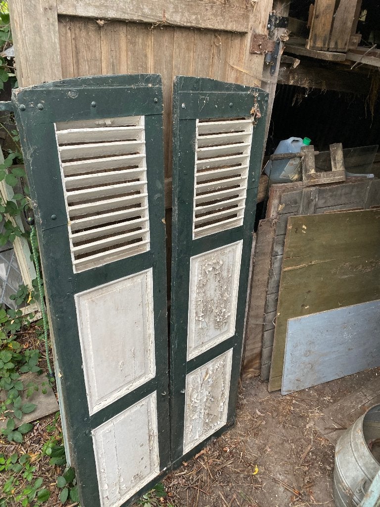 Houten slagvensters, Bricolage & Construction, Enlèvement, Utilisé