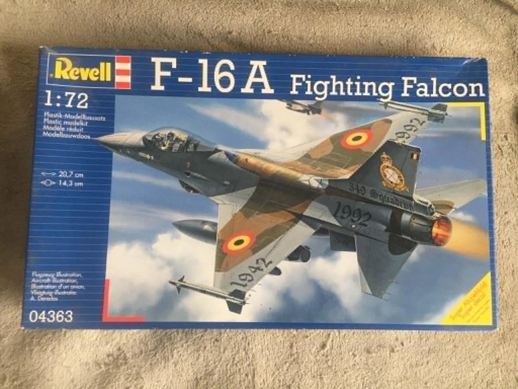 Modelbouwdoos : Revell : F-16 A Fighting Falcon - NIEUW., Hobby en Vrije tijd, Ophalen, 1:72 tot 1:144, Revell, Nieuw