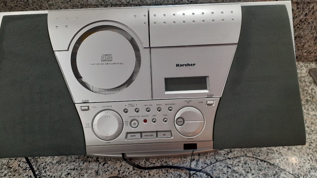 Radio-CD Karcher, Enlèvement, Utilisé, Radio, Avec lecteur de CD