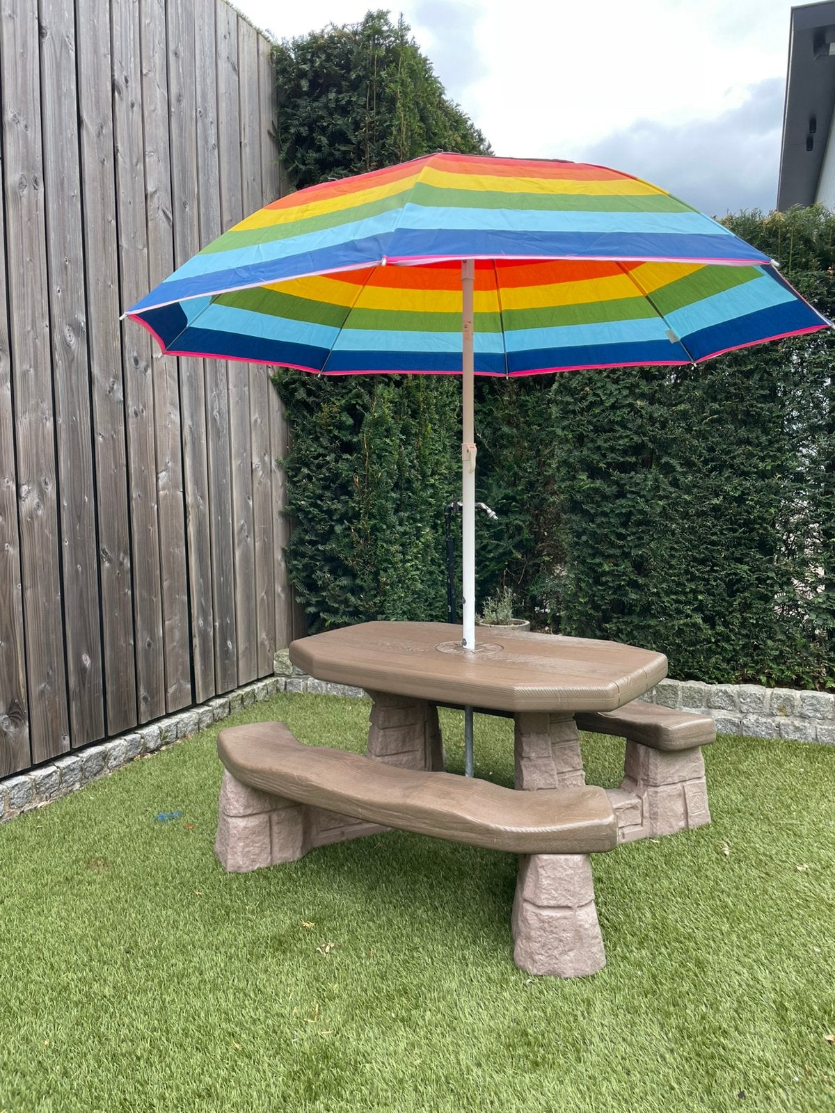 Picknicktafel / tuintafel kinderen, Tuin en Terras, Ophalen, Gebruikt