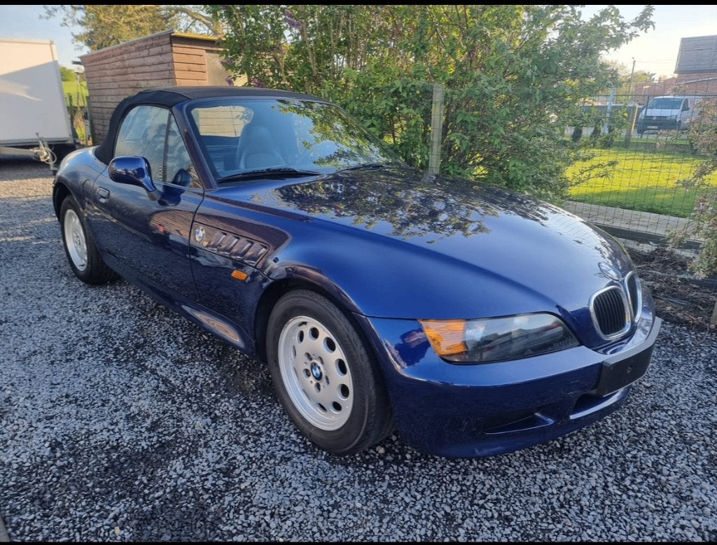 Bmw Z3, Achterwielaandrijving, Zwart, 4 cilinders, Cabriolet