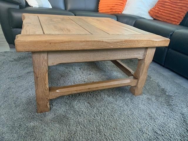 salontafel, Huis en Inrichting, Tafels | Bijzettafels, Ophalen, Gebruikt, Rechthoekig, Hout