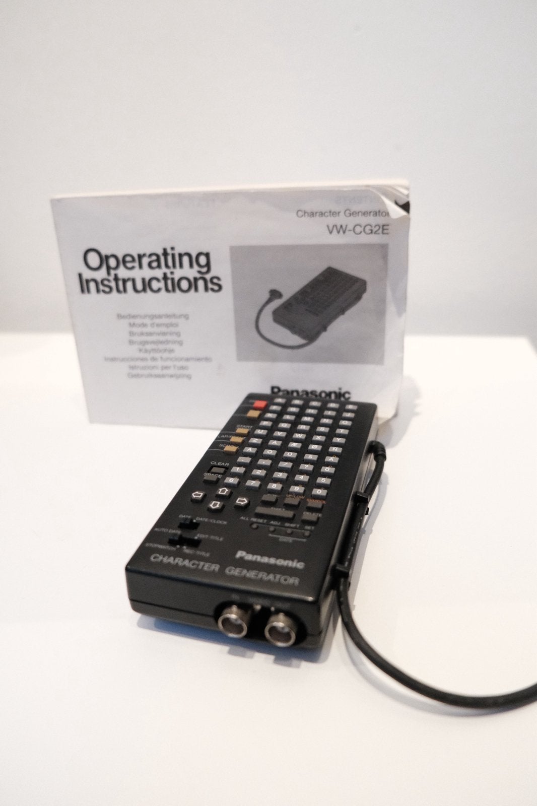Panasonic VW-CG2E Character Generator, Ophalen of Verzenden, Zo goed als nieuw, Harddiskrecorder