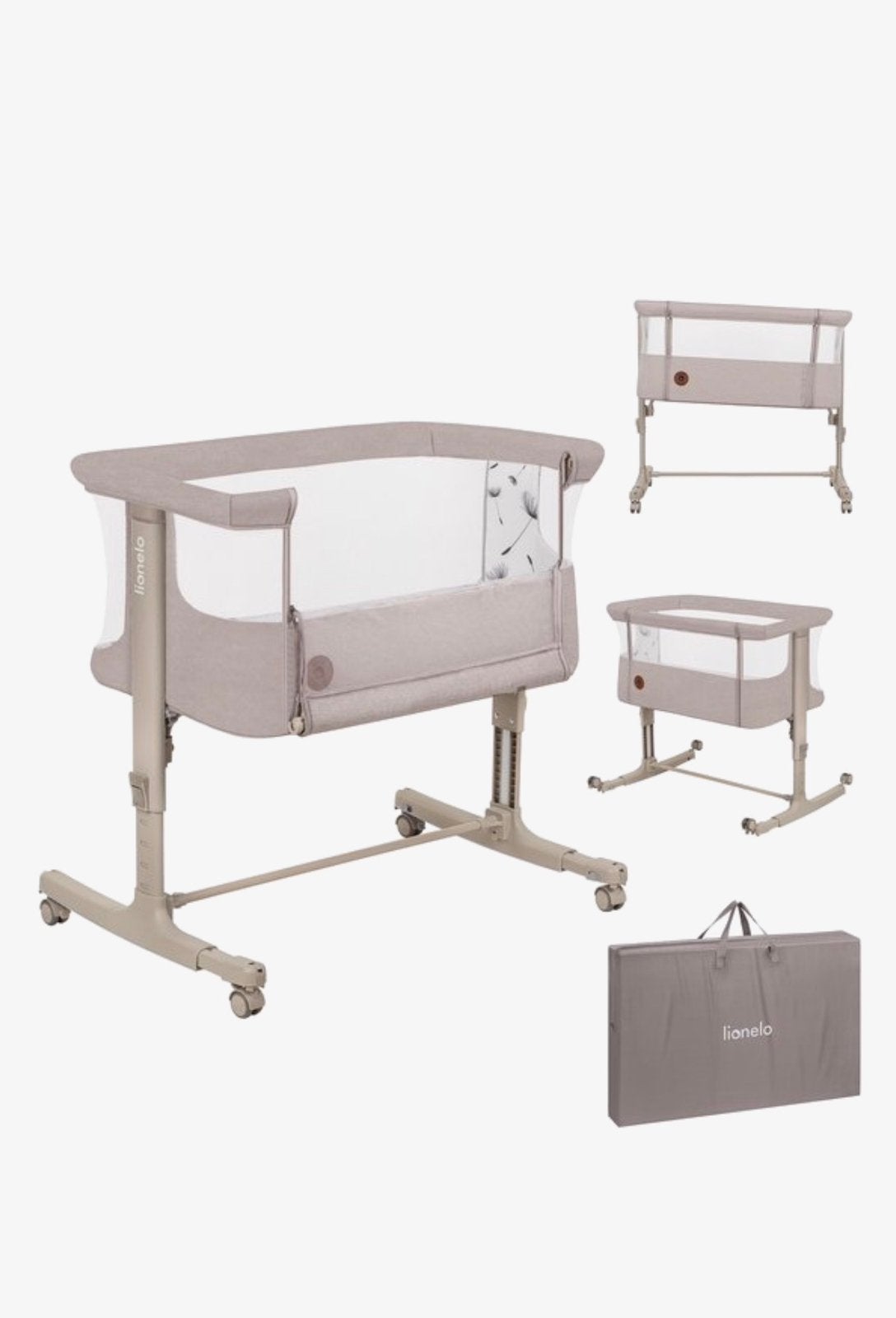 Lionelo Aurora 3 in 1 co-sleeper + matras, Ophalen, Zo goed als nieuw