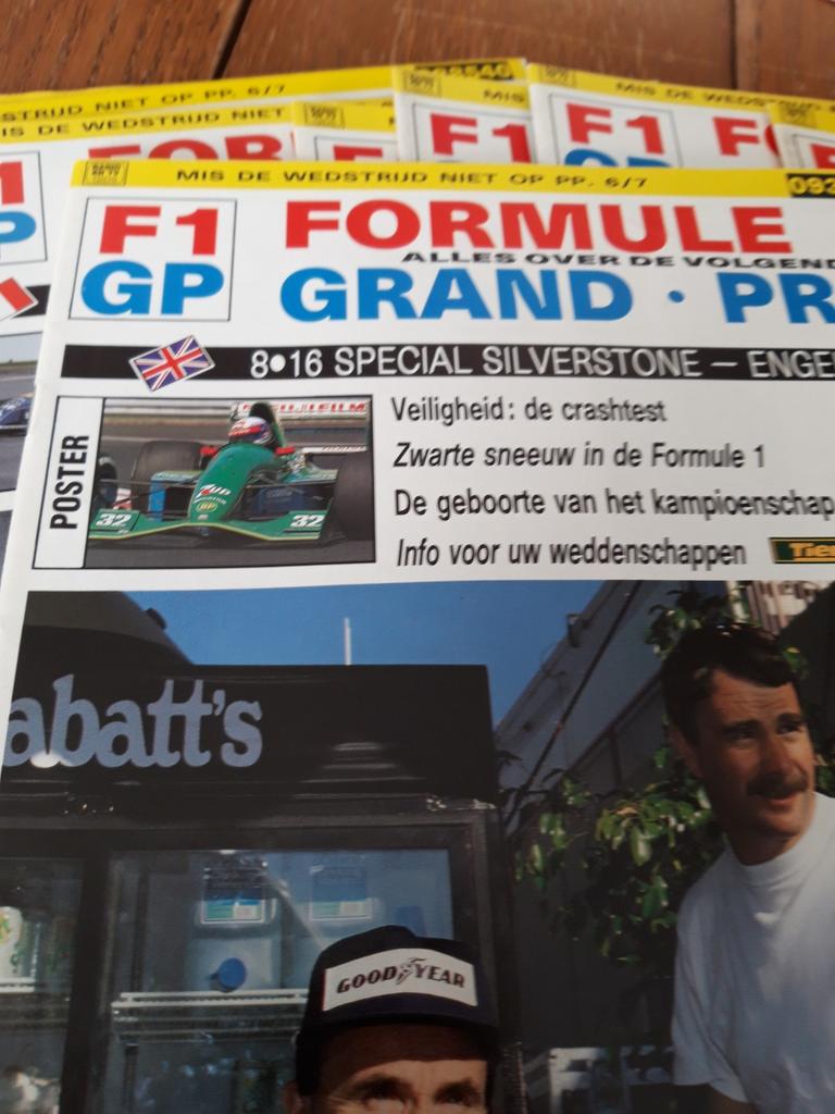 Vintage tijdschriften Formule 1, Verzenden, Zo goed als nieuw, Formule 1