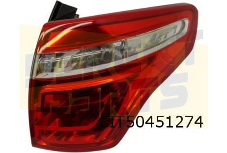 Citroën C4 Picasso (11/06-11/10) Achterlicht Links binnen (5, Neuf, -, -, Envoi