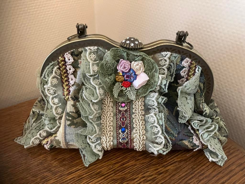 Vintage handtas, Enlèvement ou Envoi, Utilisé, Sac à main