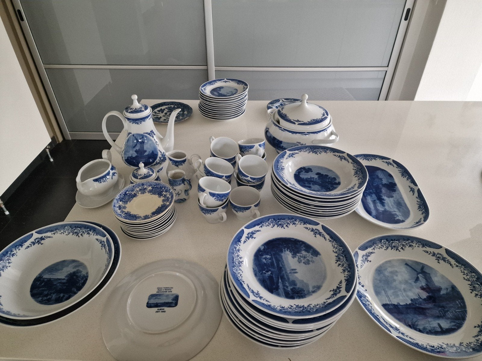 origineel servies delft, Antiek en Kunst, Ophalen of Verzenden