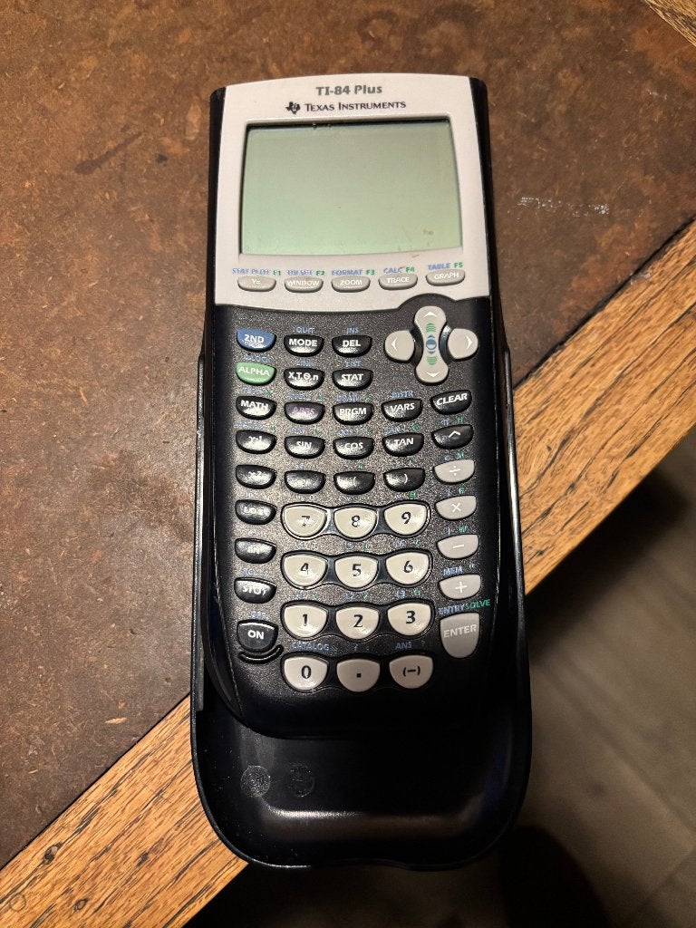 Grafische rekenmachine Texas Instruments TI-84 Plus, Ophalen of Verzenden, Grafische rekenmachine, Gebruikt