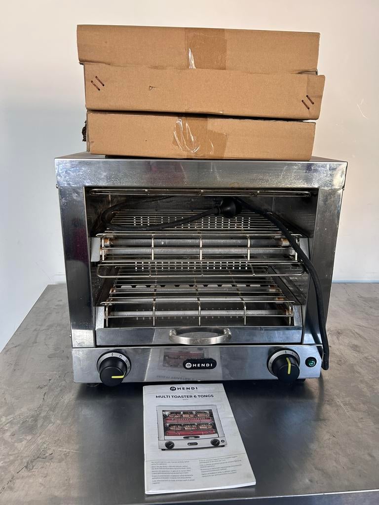 Grille-pain professionnel Hendi avec 6 pinces à sandwich, Articles professionnels, Horeca | Équipement de cuisine, Fours, Fours à micro-ondes et Fours à vapeur
