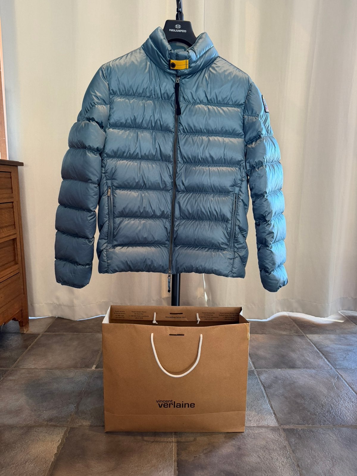 Veste Parajumpers, Enlèvement ou Envoi, Comme neuf, Taille 52/54 (L), Bleu