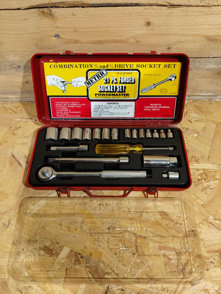 Racagnac Professionnel – 21pc – NEUF., Doe-het-zelf en Bouw, Gereedschapskisten, Ophalen, Gevuld, Nieuw