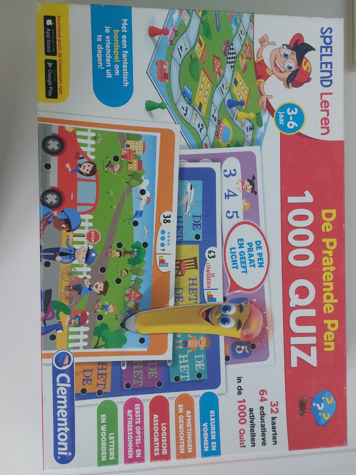 Educatief spel Clementoni 3-6 jaar, Kinderen en Baby's, Speelgoed | Educatief en Creatief, Ophalen of Verzenden