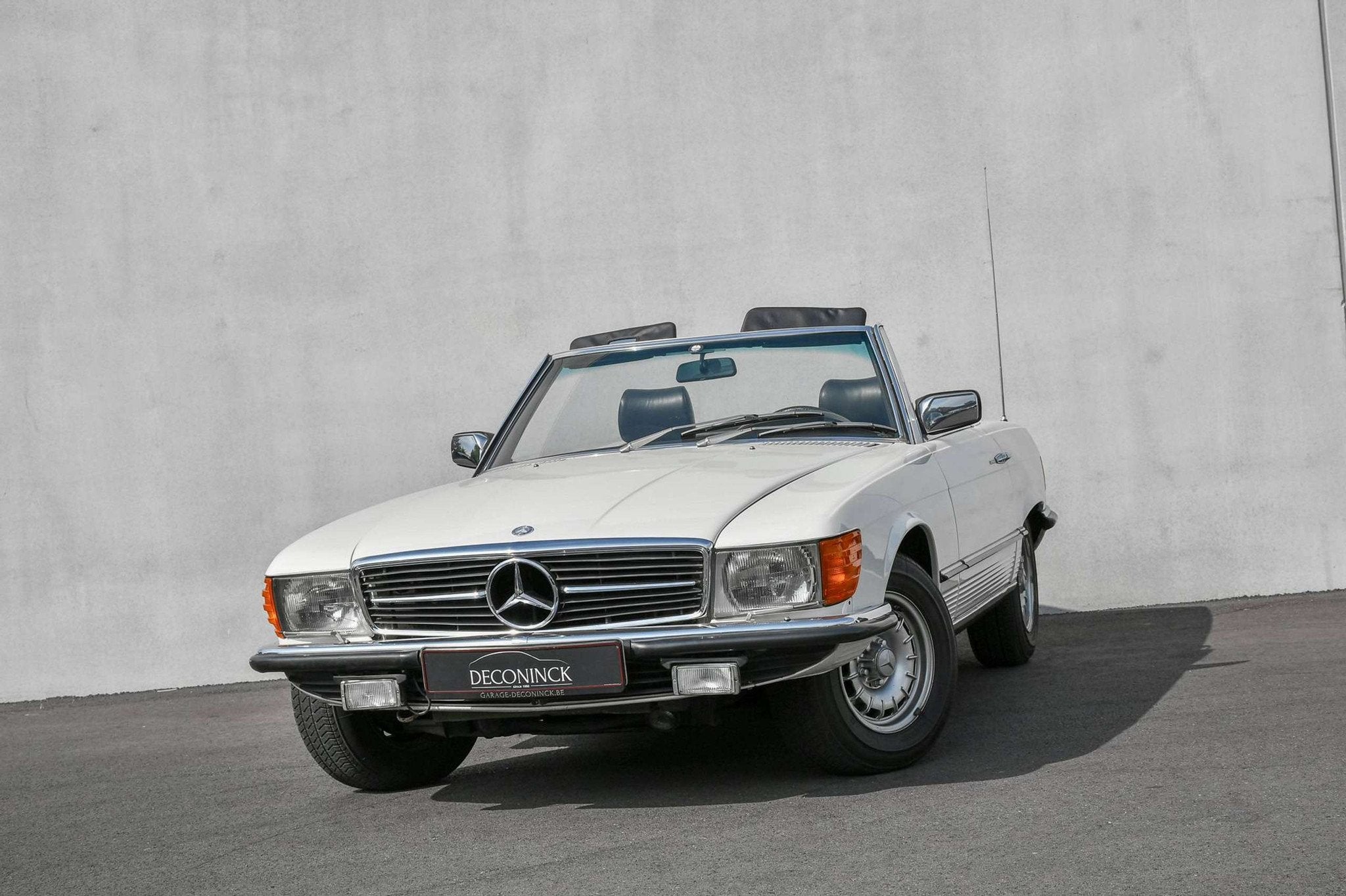Mercedes-Benz SL-Klasse 280 280 SL R107 (bj 1980, automaat), Auto's, Automaat, Achterwielaandrijving, 179 pk, Zwart