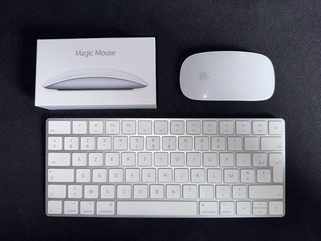 Apple Magic Mouse 2 + Magic Keyboard, Computers en Software, Ophalen, Overige typen, Zo goed als nieuw, Draadloos