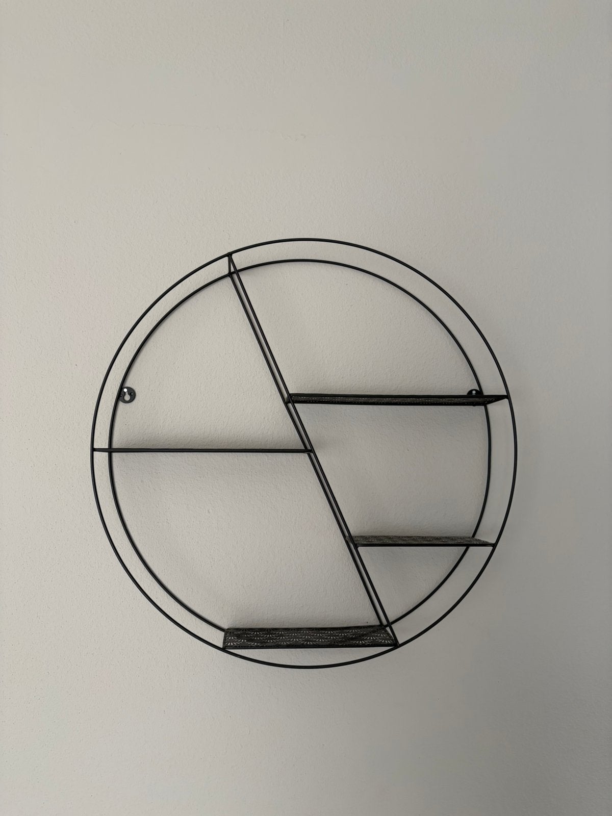 Étagère ronde en métal, Maison & Meubles, Enlèvement, Utilisé