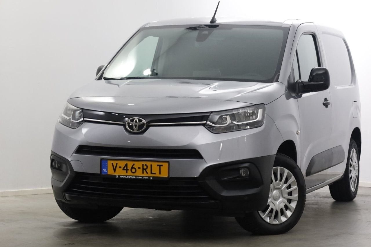 Toyota PROACE CITY 1.2 Turbo 110pk Comfort Benzine Airco/Nav, Autos, Argent ou Gris, Achat, Entreprise, Toyota