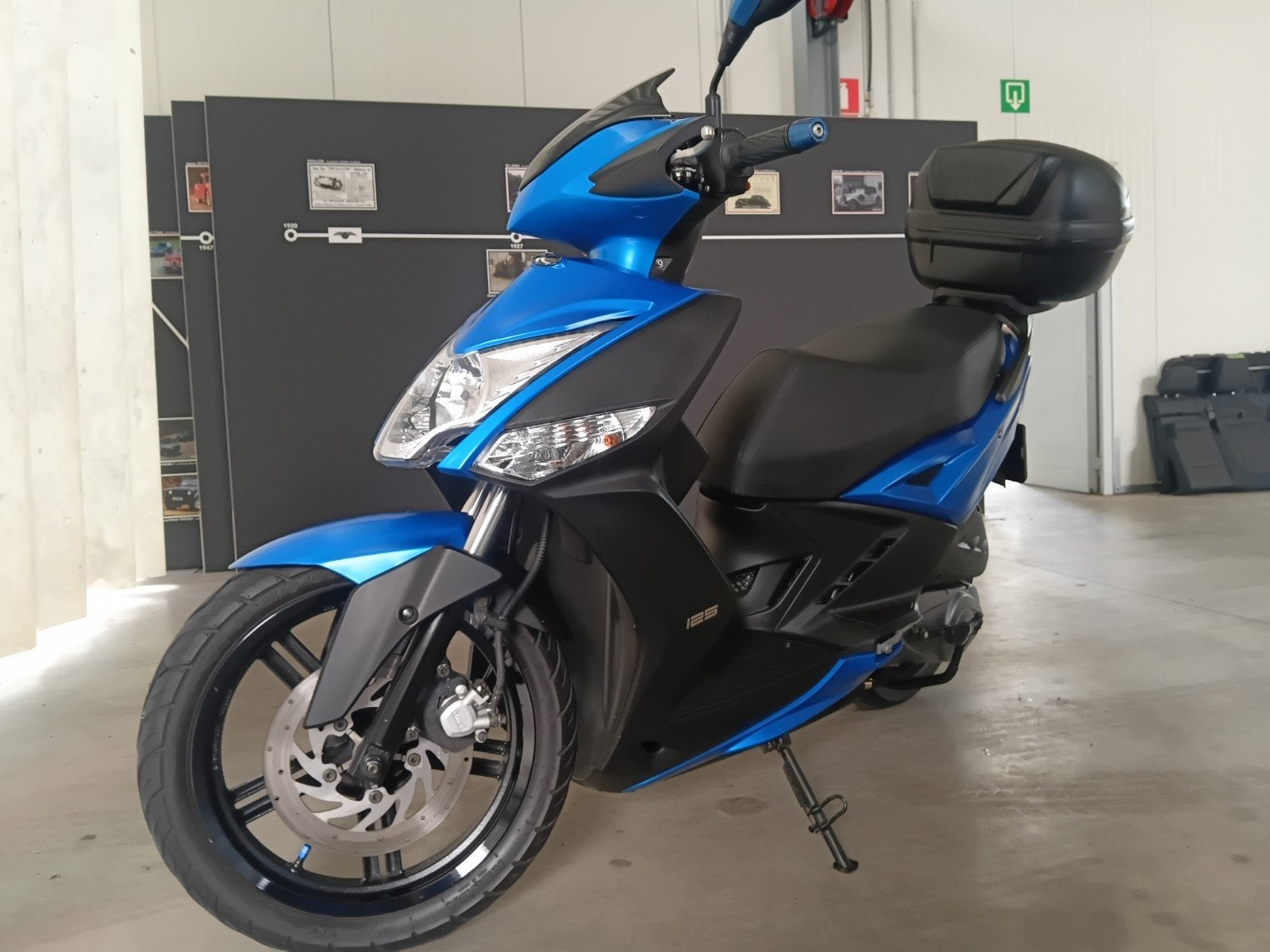 Scooters kymco 125cc, Ophalen