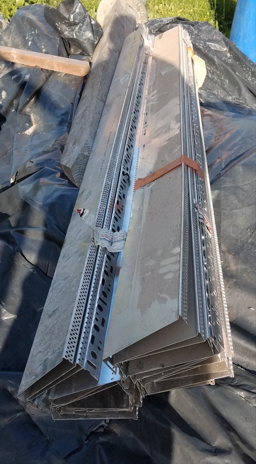 profilé de soubassement Knauf en aluminium, Enlèvement, Neuf, Autres matériaux, 8 à 12 cm
