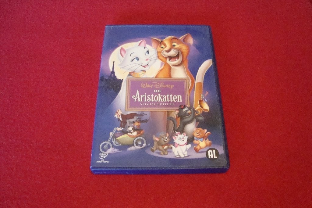 dvd disney de aristokatten, Cd's en Dvd's, Ophalen of Verzenden, Kinderprogramma of -film