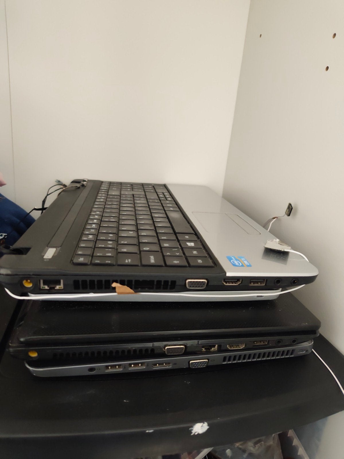 4 laptops, Computers en Software, Ophalen of Verzenden, 8 GB, HDD